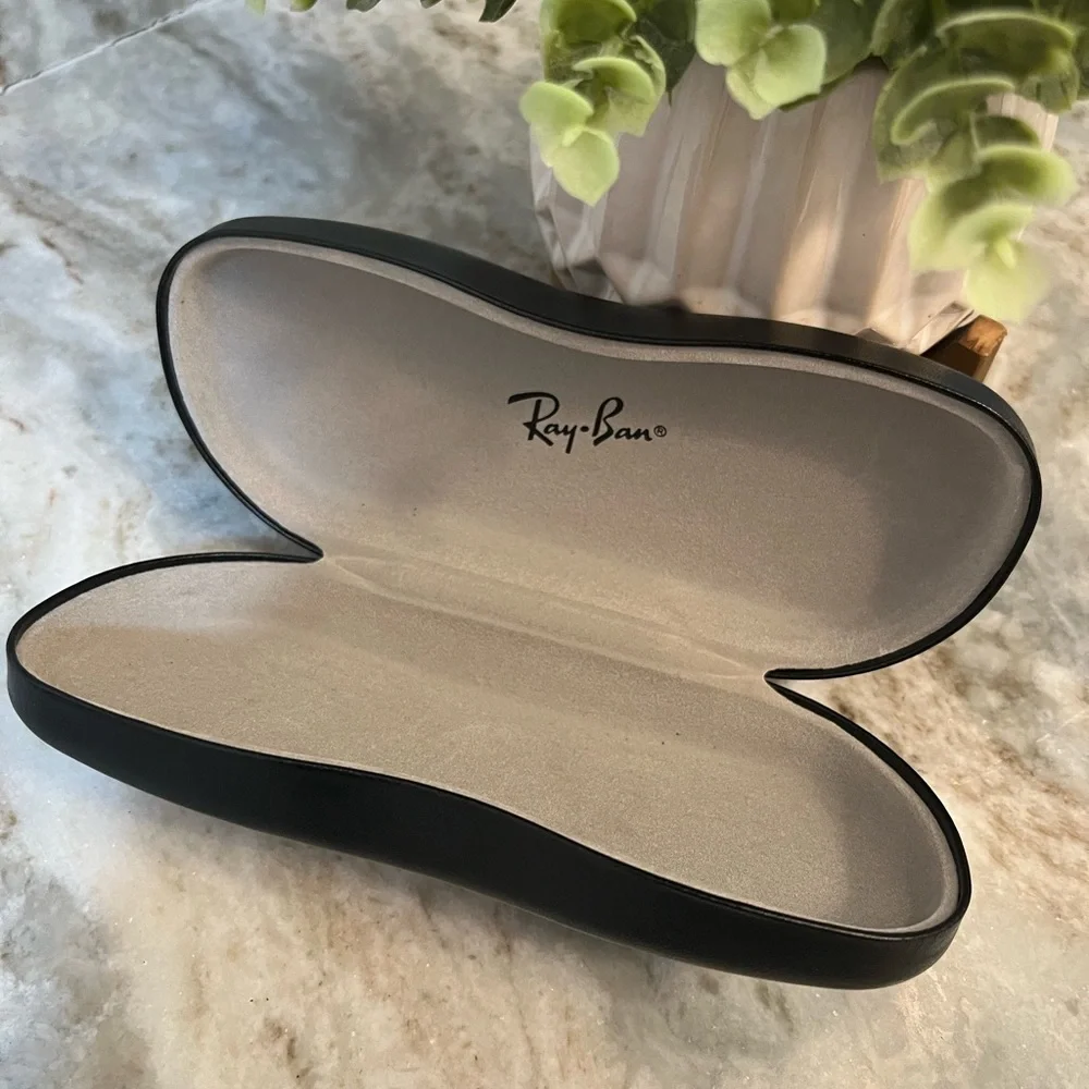 Ray Bans Eyeglasses Case Black Great Condition